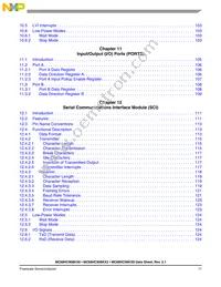 MC908KX8VDWE Datasheet Page 13