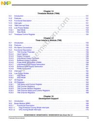 MC908KX8VDWE Datasheet Page 15