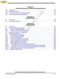 MC908KX8VDWE Datasheet Page 17