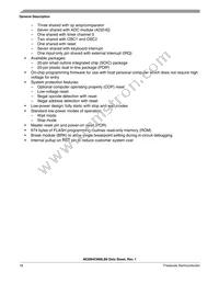 MC908LB8VDWER Datasheet Page 18