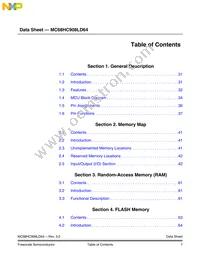 MC908LD64IFUE Datasheet Page 7