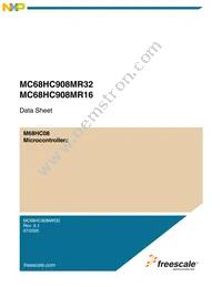 MC908MR16VBE Datasheet Cover