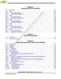 MC908MR16VBE Datasheet Page 11