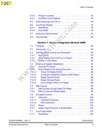 MC908MR8MPE Datasheet Page 9