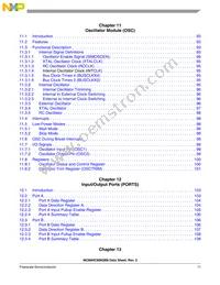 MC908QB4MDTE Datasheet Page 13