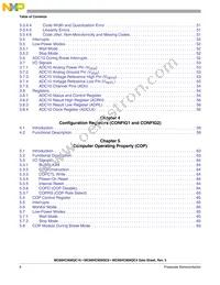 MC908QC16MDTE Datasheet Page 9