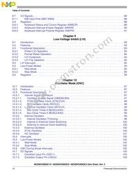 MC908QC16MDTE Datasheet Page 11
