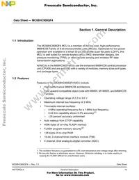 MC908QF4CFJ Datasheet Page 15