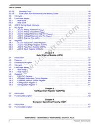 MC908QL3VDTE Datasheet Page 8