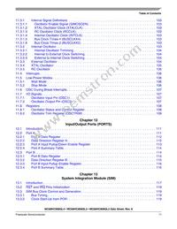 MC908QL3VDTE Datasheet Page 11