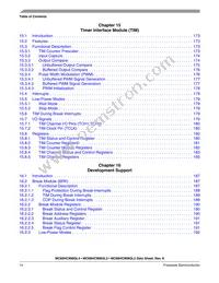 MC908QL3VDTE Datasheet Page 14