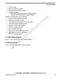 MC908QL3VDTE Datasheet Page 19