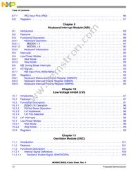 MC908QL4MDTER Datasheet Page 12