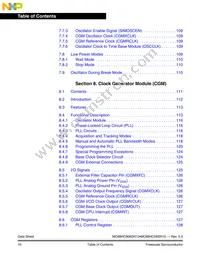 MC908SR12MFAE Datasheet Page 10