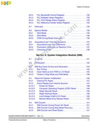 MC908SR12MFAE Datasheet Page 11