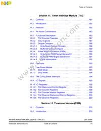 MC908SR12MFAE Datasheet Page 13