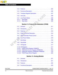 MC908SR12MFAE Datasheet Page 14