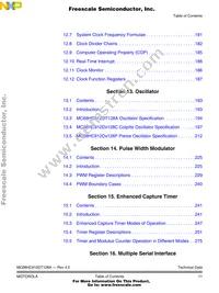 MC912DT128CCPVE Datasheet Page 11