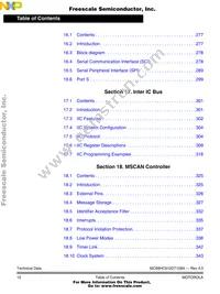 MC912DT128CCPVE Datasheet Page 12
