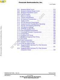 MC912DT128CCPVE Datasheet Page 23