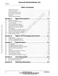 MC92501GC Datasheet Page 2