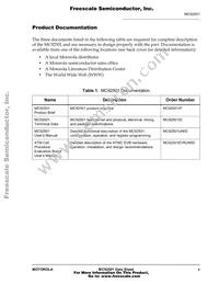 MC92501GC Datasheet Page 5