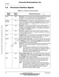 MC92501GC Datasheet Page 10