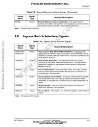 MC92501GC Datasheet Page 15