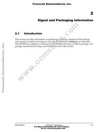 MC92501GC Datasheet Page 17