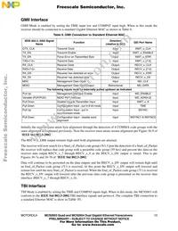 MC92604ZT Datasheet Page 13