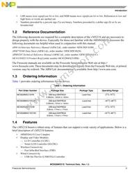 MC9328MX21SVMR2 Datasheet Page 3