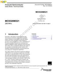 MC9328MX21VKR2 Cover