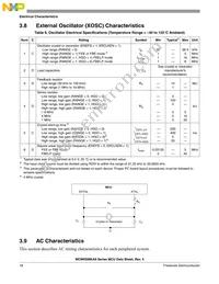 MC9RS08KA8CPJ Datasheet Page 18