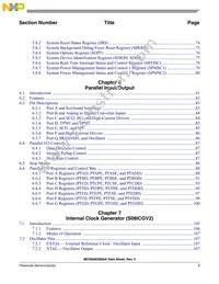 MC9S08GB60ACFUER Datasheet Page 11