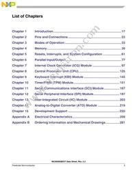 MC9S08GT60CFD Datasheet Page 5