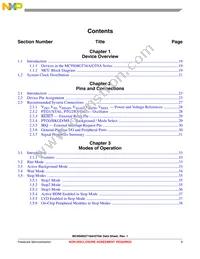 MC9S08GT8ACFDER Datasheet Page 11