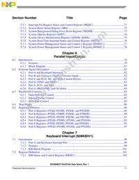 MC9S08GT8ACFDER Datasheet Page 13