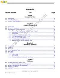 MC9S08JM60CLDR Datasheet Page 9