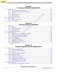 MC9S08JM60CLDR Datasheet Page 12