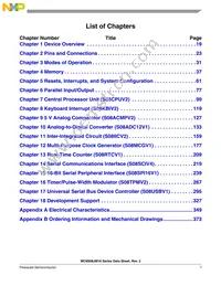 MC9S08JM8CGT Datasheet Page 9
