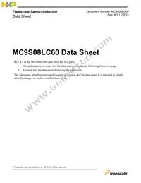 MC9S08LC36LH Datasheet Cover