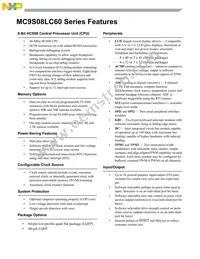 MC9S08LC36LH Datasheet Page 5