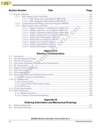 MC9S08LC36LH Datasheet Page 22