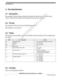 MC9S08PA16VTJ Datasheet Page 6