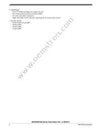 MC9S08PA32AVQH Datasheet Page 2