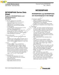 MC9S08PA60VQH Datasheet Cover