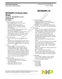 MC9S08PL16CTJ Cover
