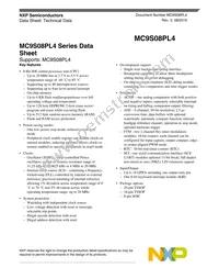 MC9S08PL4CTJ Datasheet Cover