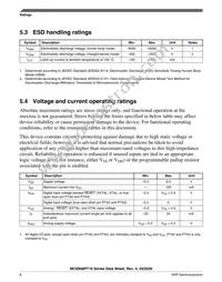 MC9S08PT16VTJ Datasheet Page 8
