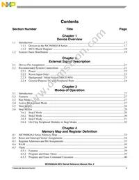 MC9S08QA2CPAE Datasheet Page 9